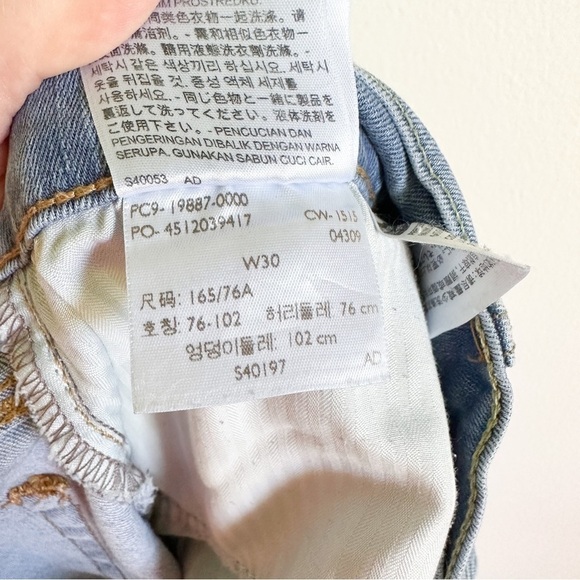 Levi's Mid Rise Boyfriend Jean Slate Era W30 - Picture 10 of 10